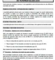 Résolutions de l’Assemblée Générale Plénière Ordinaire du vendredi 17 mai 2019